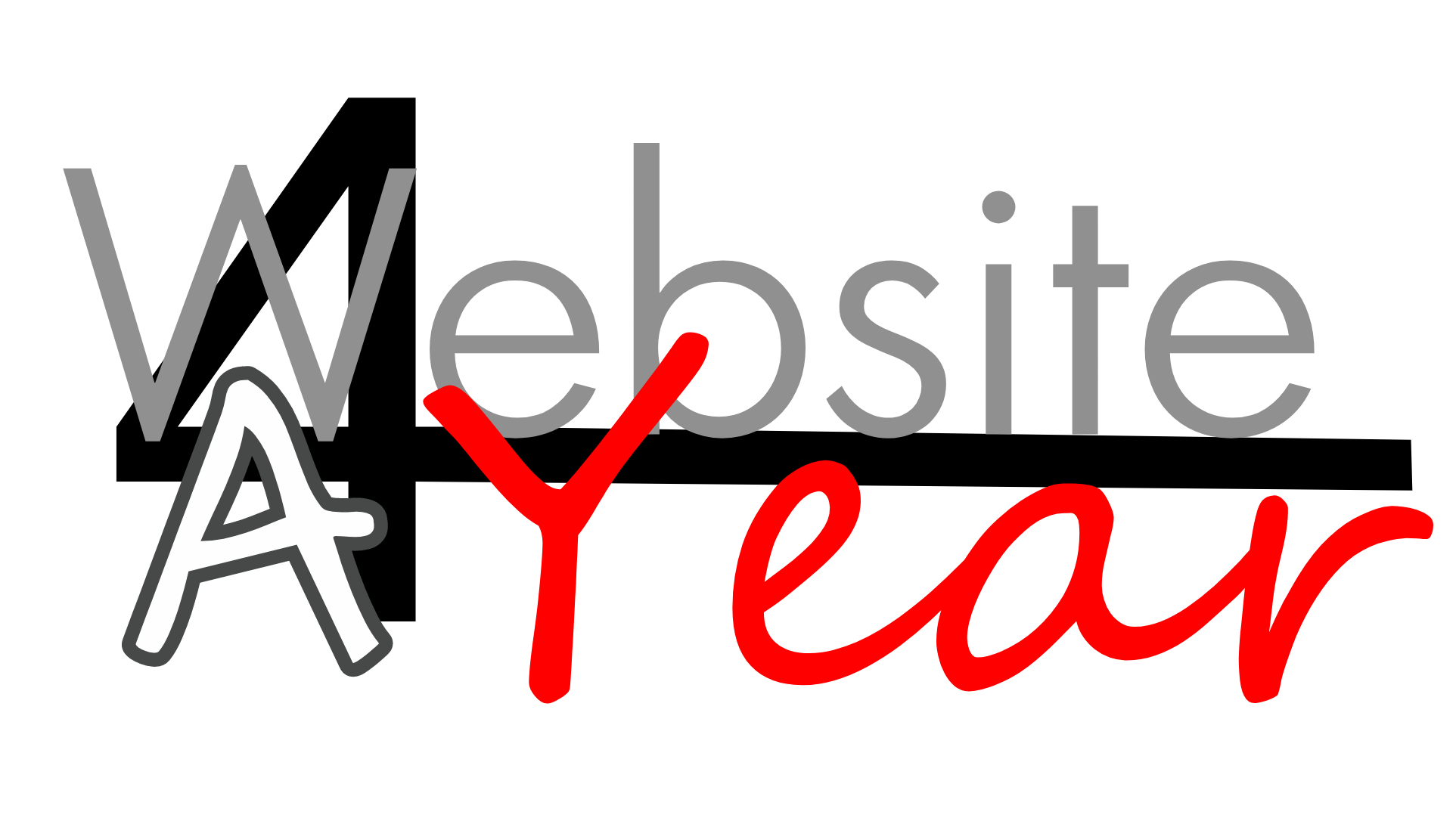 Website for a Year Logo